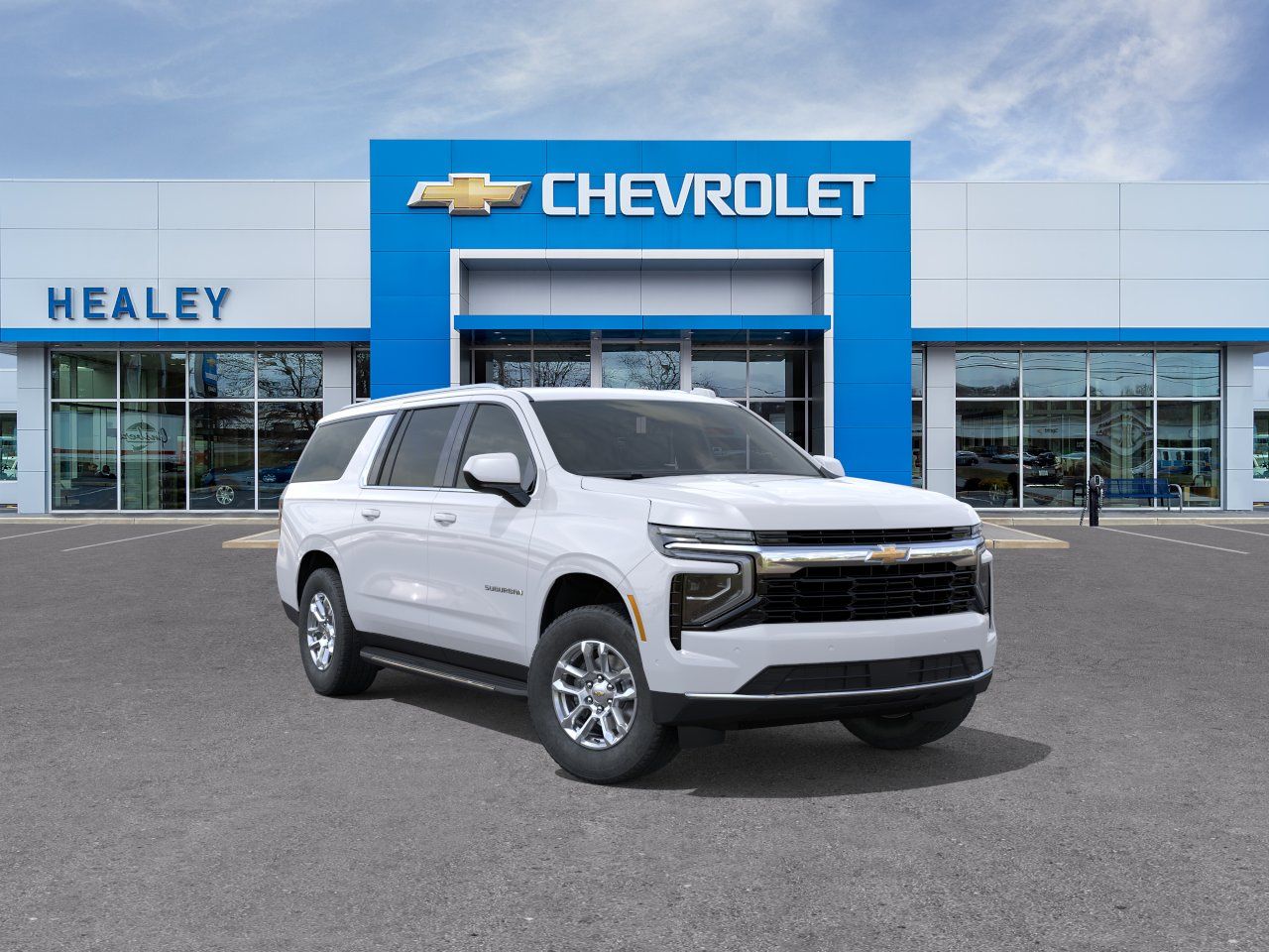 Photo view of 2026 Chevrolet Suburban in White
