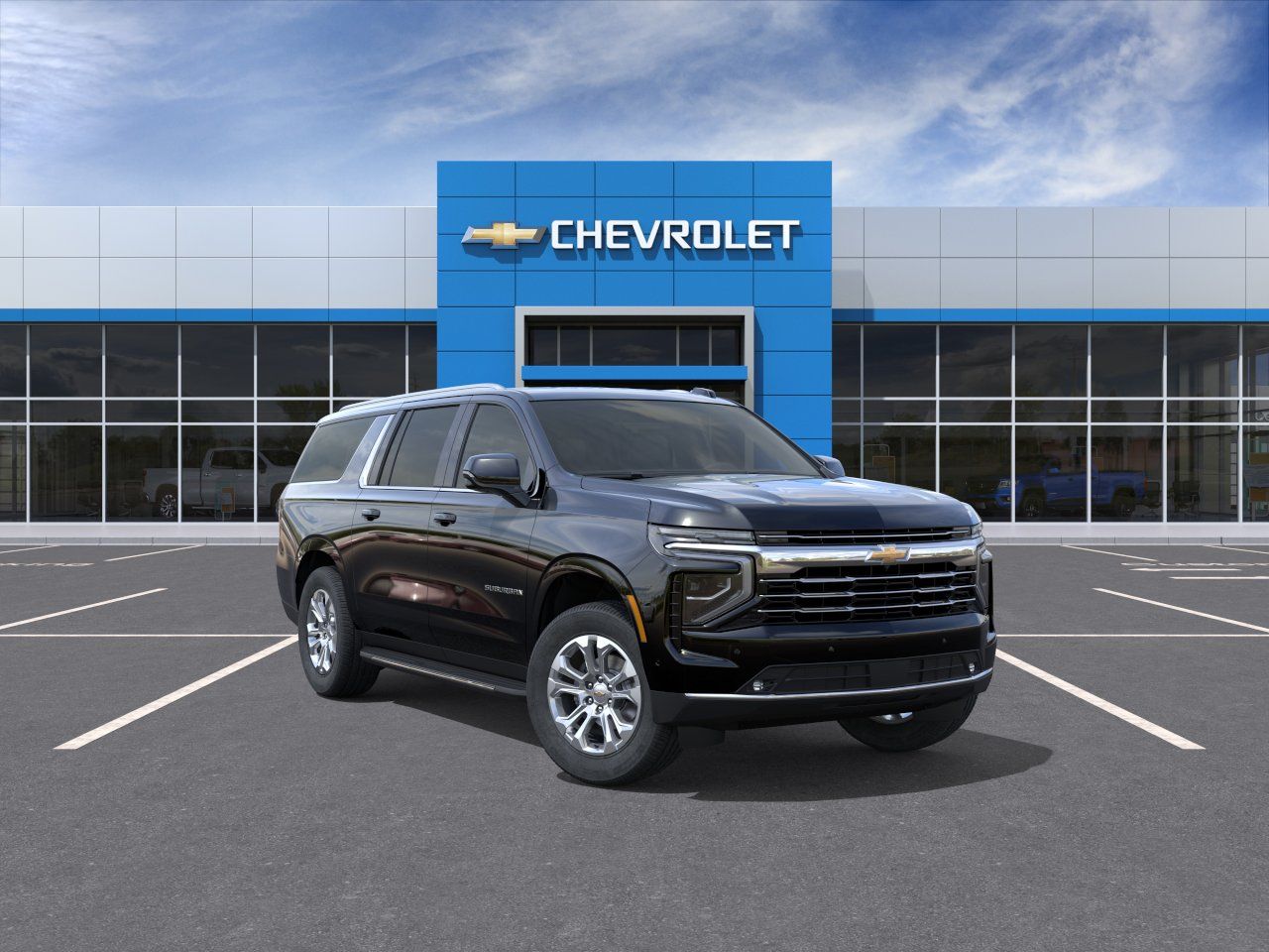Photo view of 2026 Chevrolet Suburban in Black