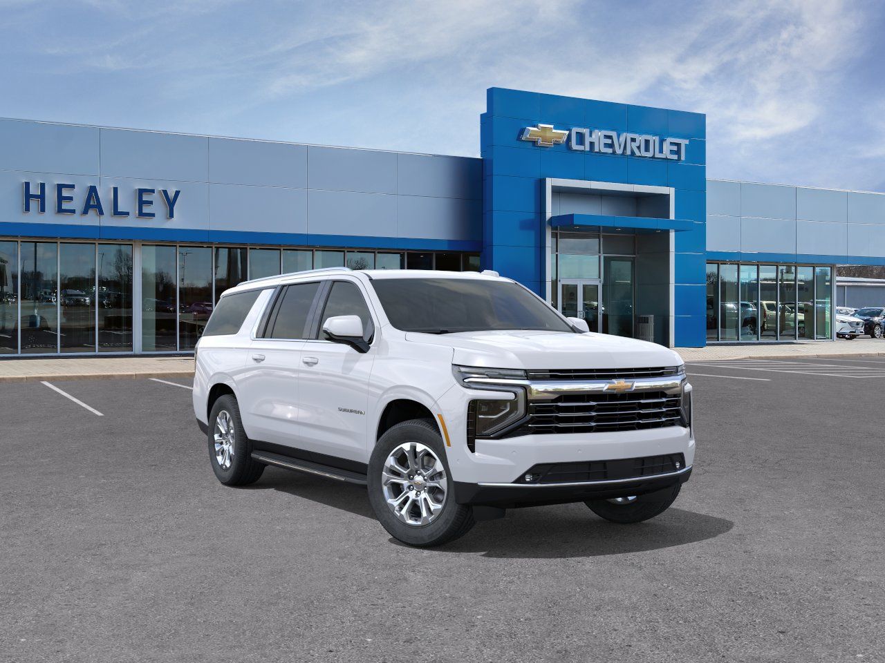 Photo view of 2026 Chevrolet Suburban in White