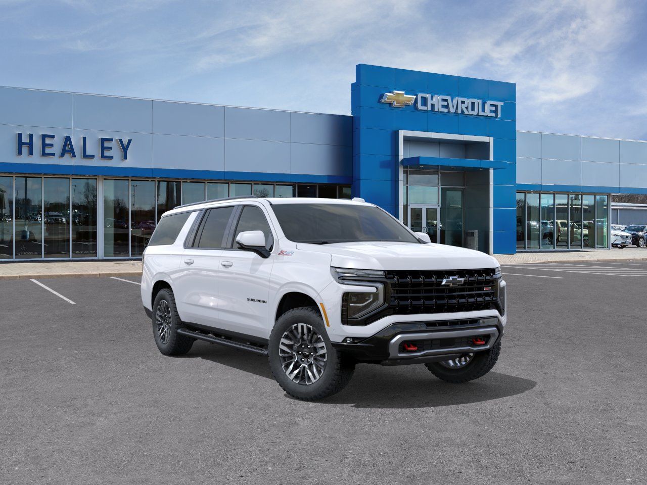Photo view of 2026 Chevrolet Suburban in White