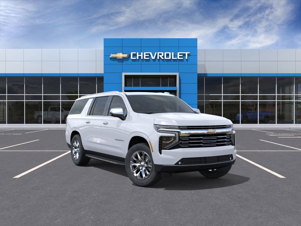 Photo view of 2026 Chevrolet Suburban in White