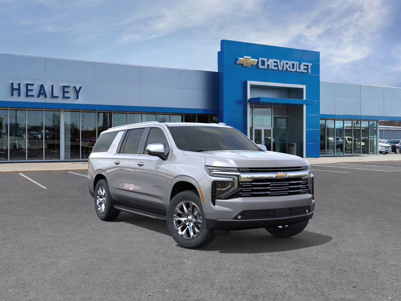 Photo view of 2025 Chevrolet Suburban in Gray