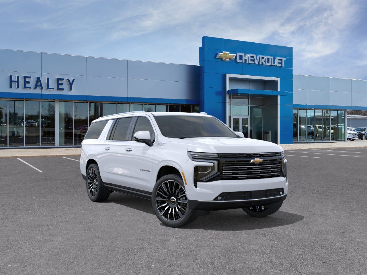 Photo view of 2026 Chevrolet Suburban in White