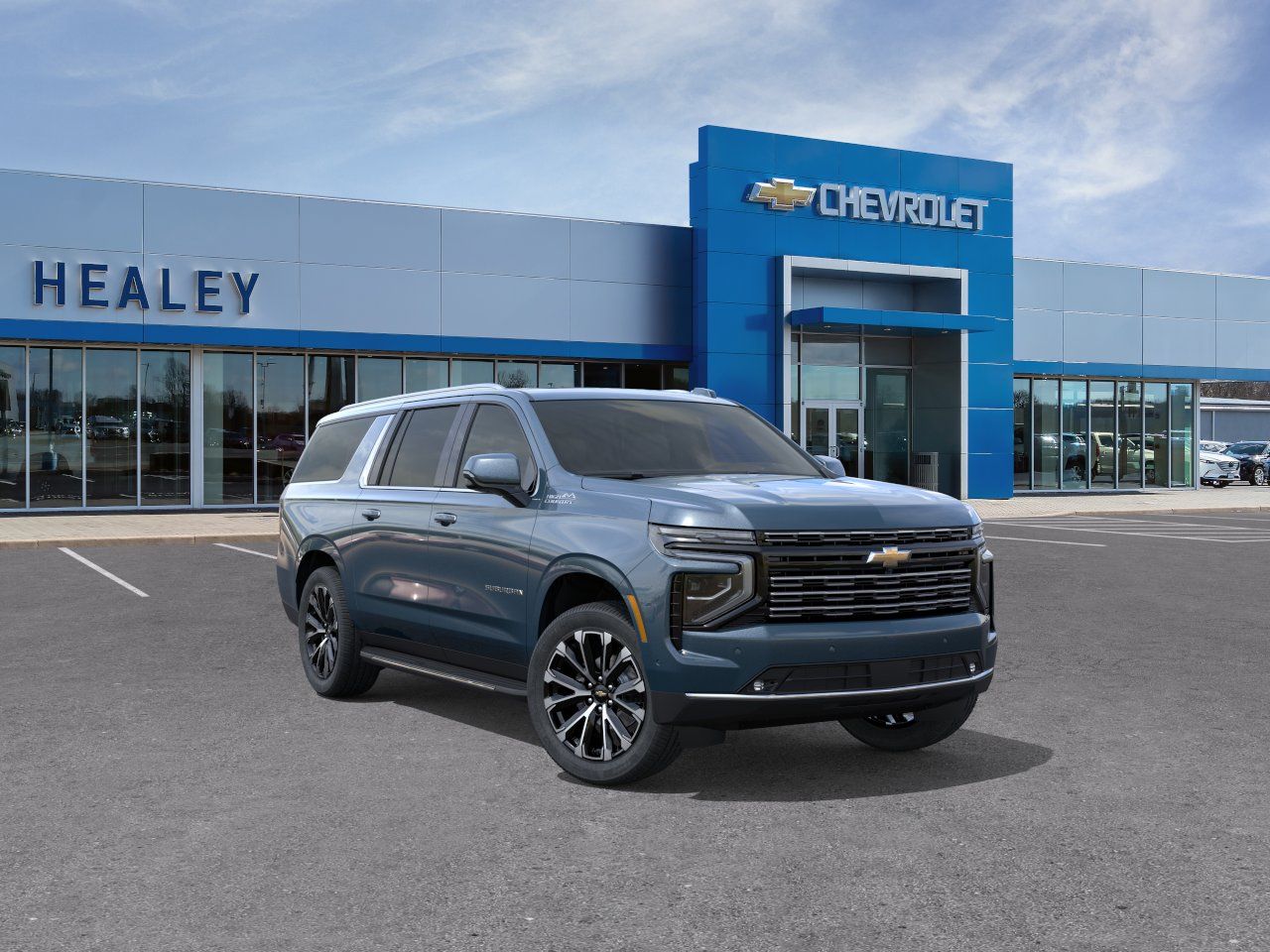 Photo view of 2026 Chevrolet Suburban in Blue