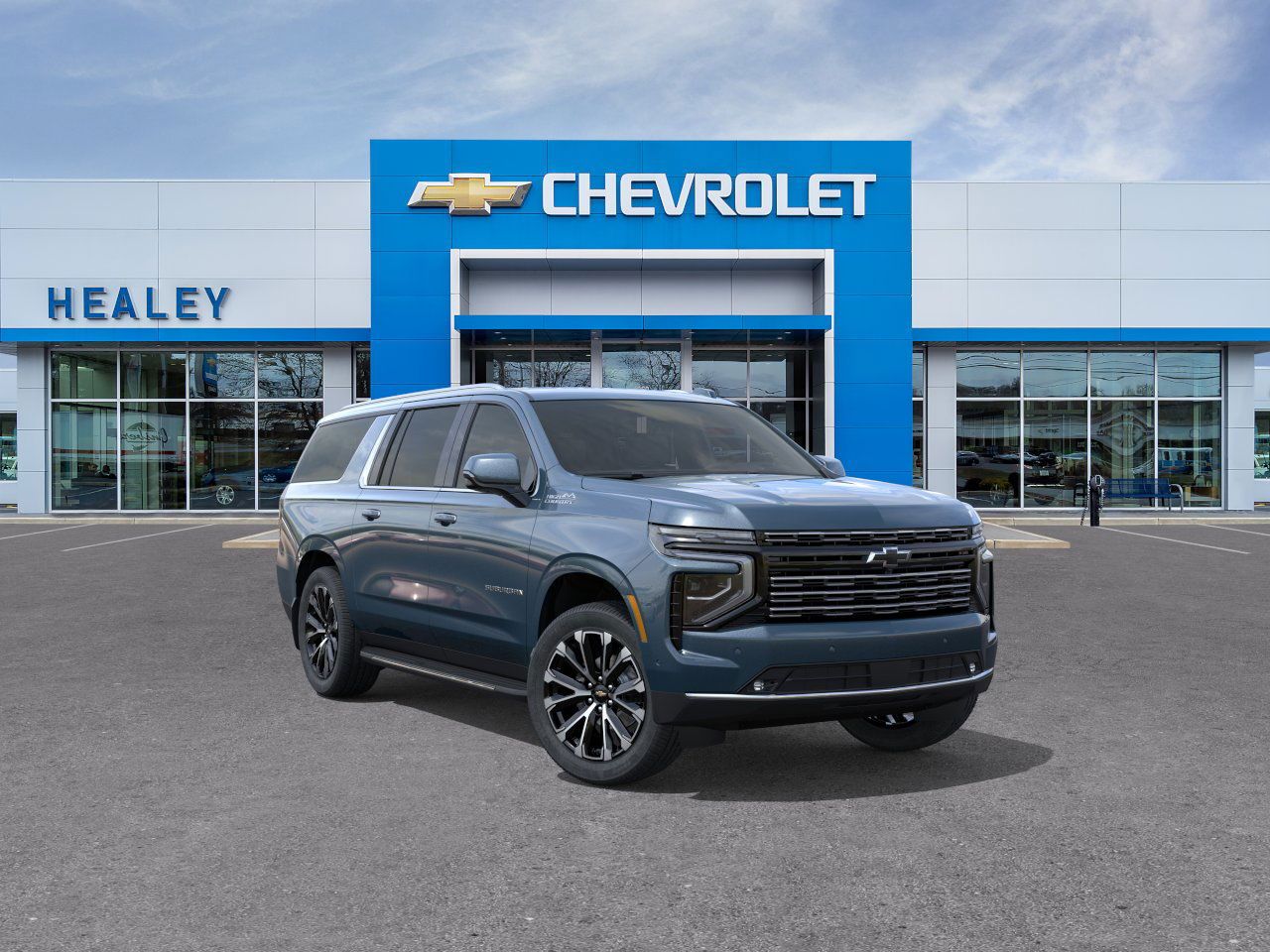 Photo view of 2025 Chevrolet Suburban in Blue