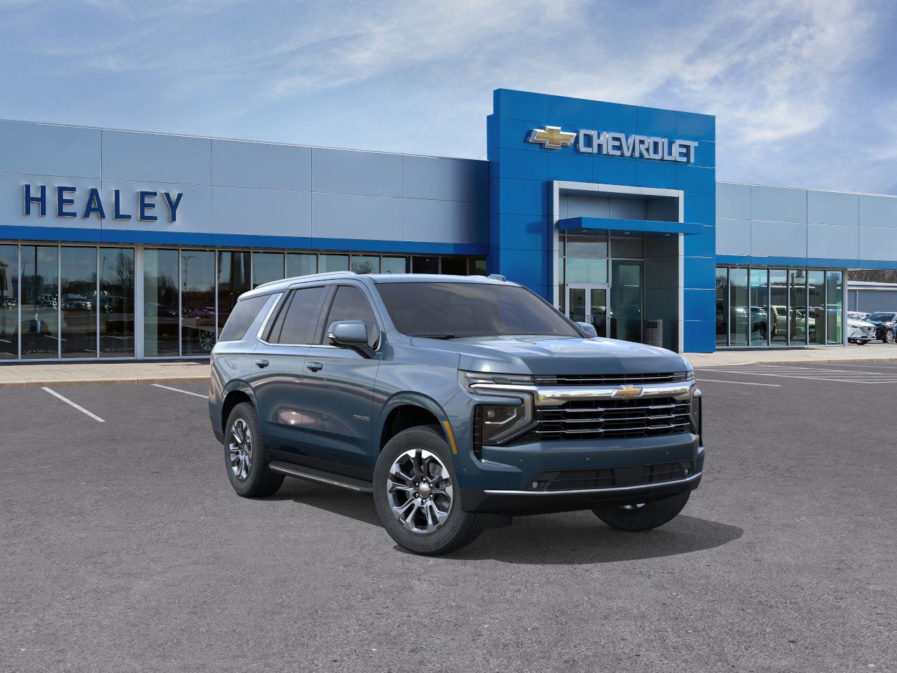 Photo view of 2026 Chevrolet Tahoe in Blue