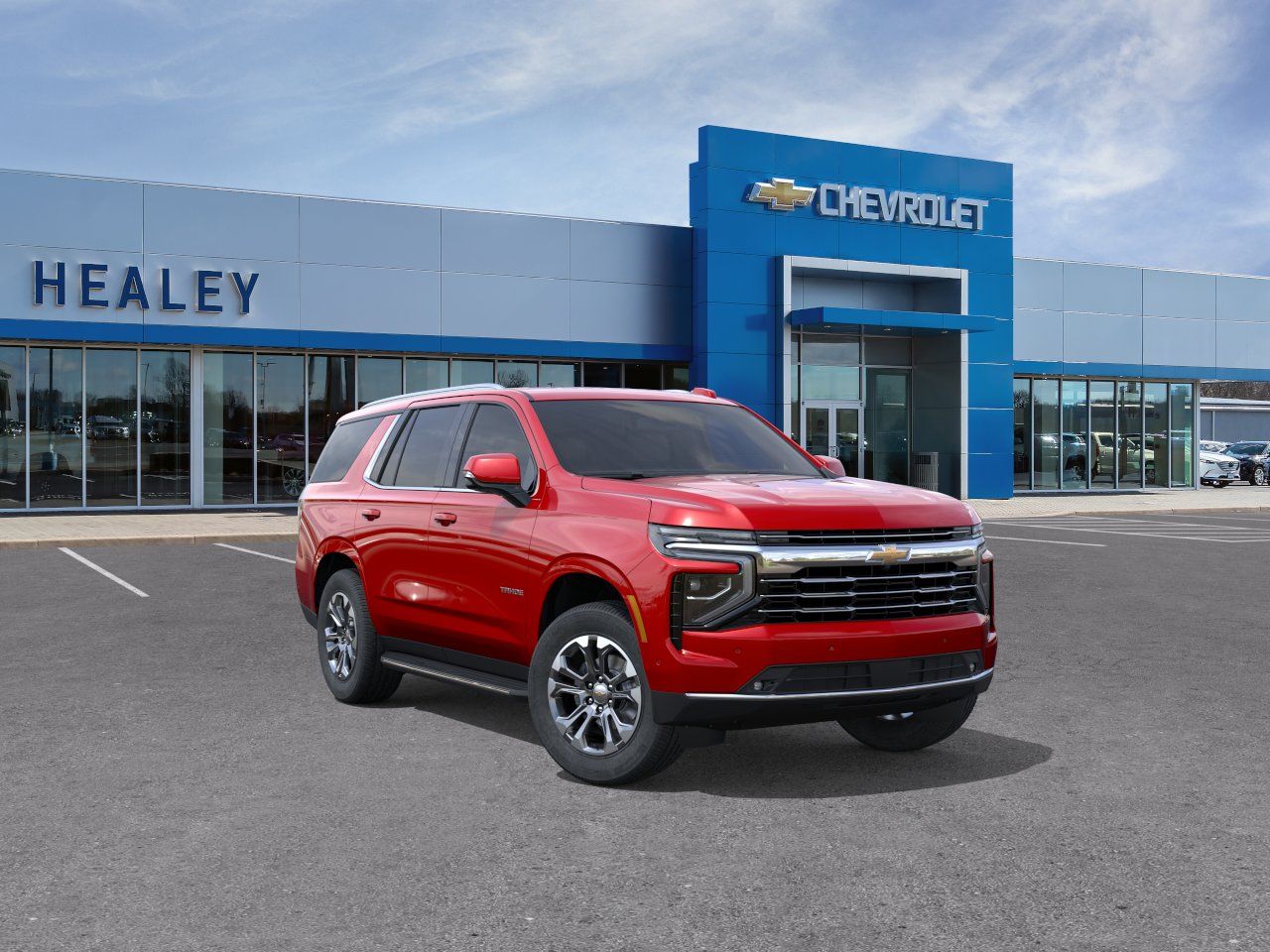 Photo view of 2026 Chevrolet Tahoe in Red