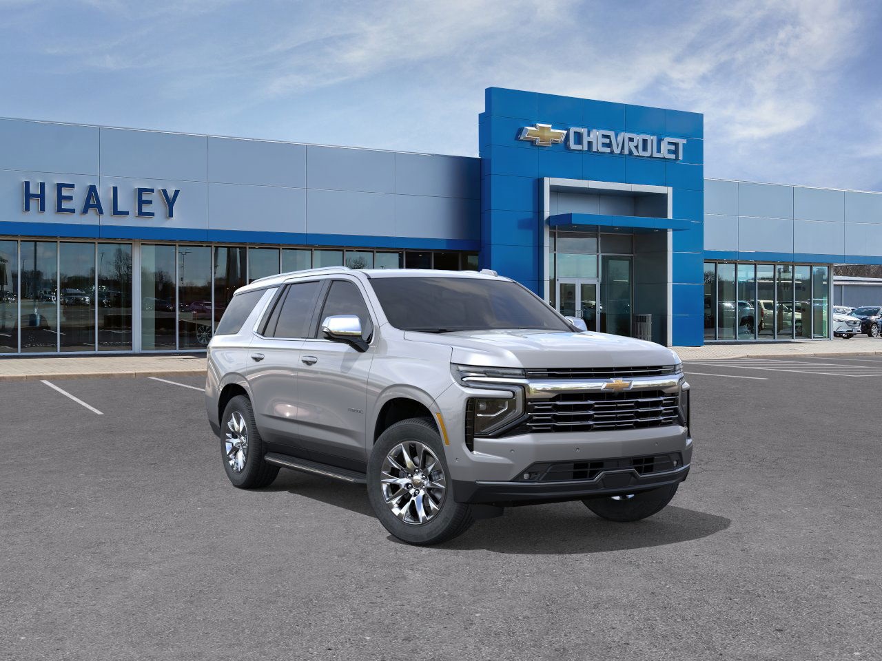 Photo view of 2025 Chevrolet Tahoe in Gray