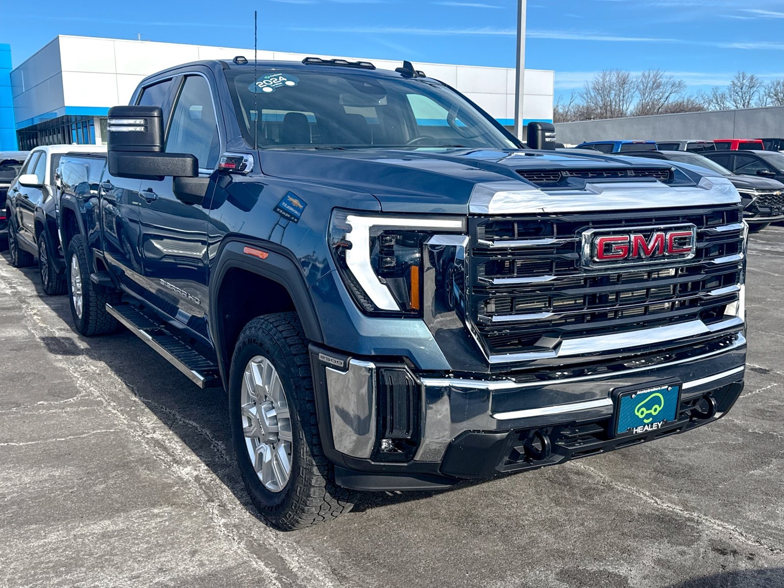 Photo view of 2024 GMC Sierra 2500HD in Blue
