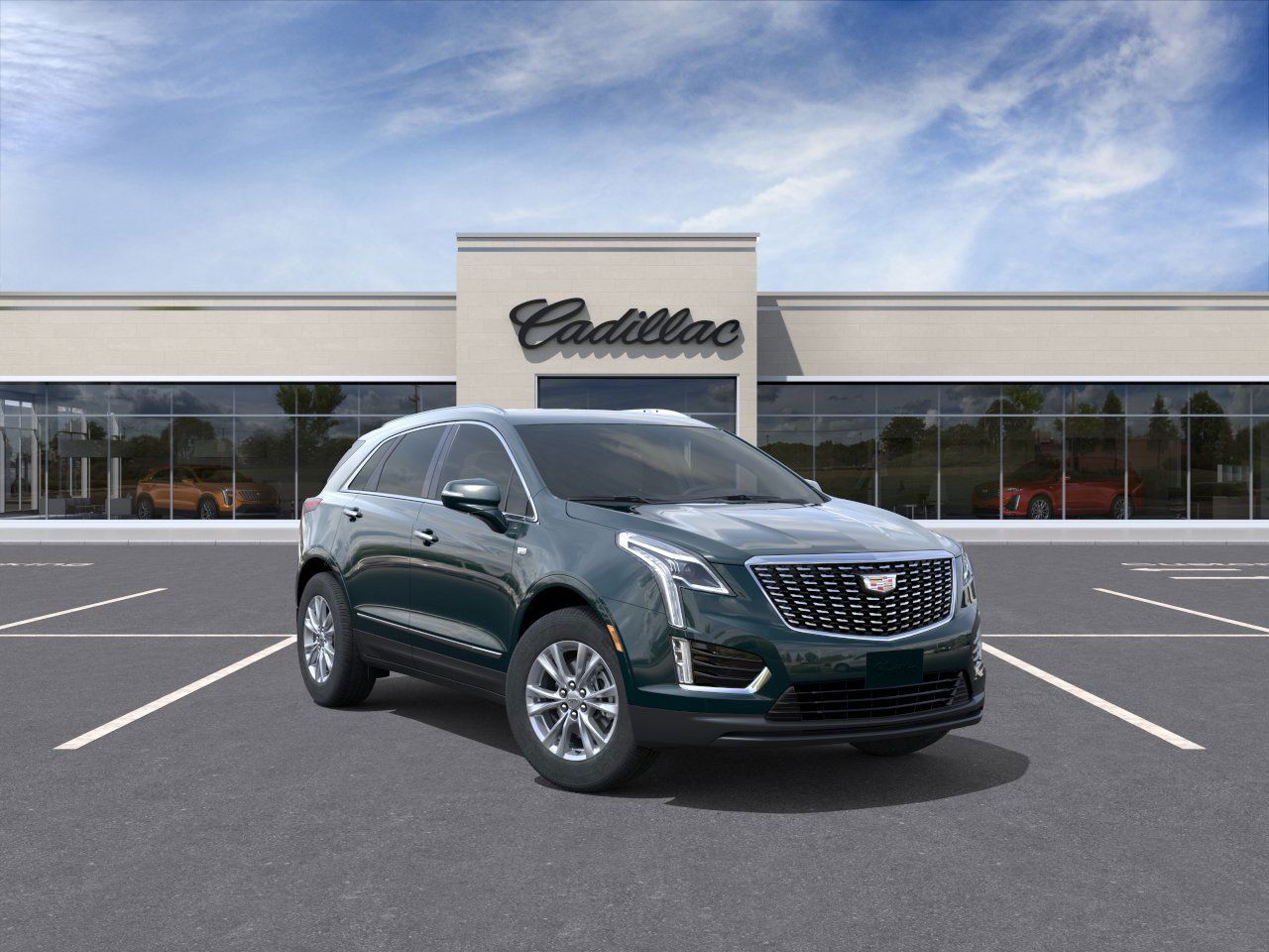 Photo view of 2026 Cadillac XT5 in Green