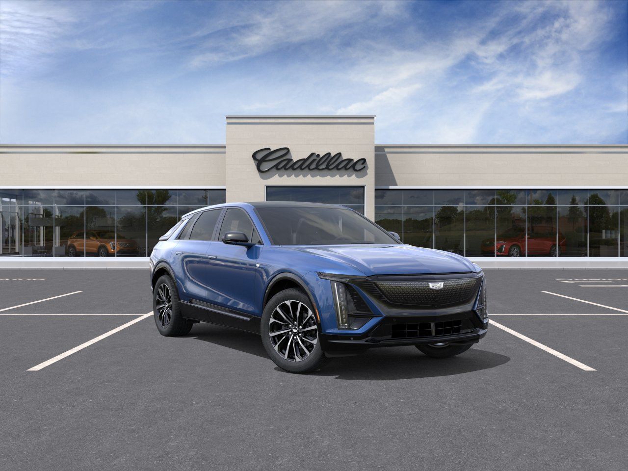 Photo view of 2026 Cadillac LYRIQ in Blue