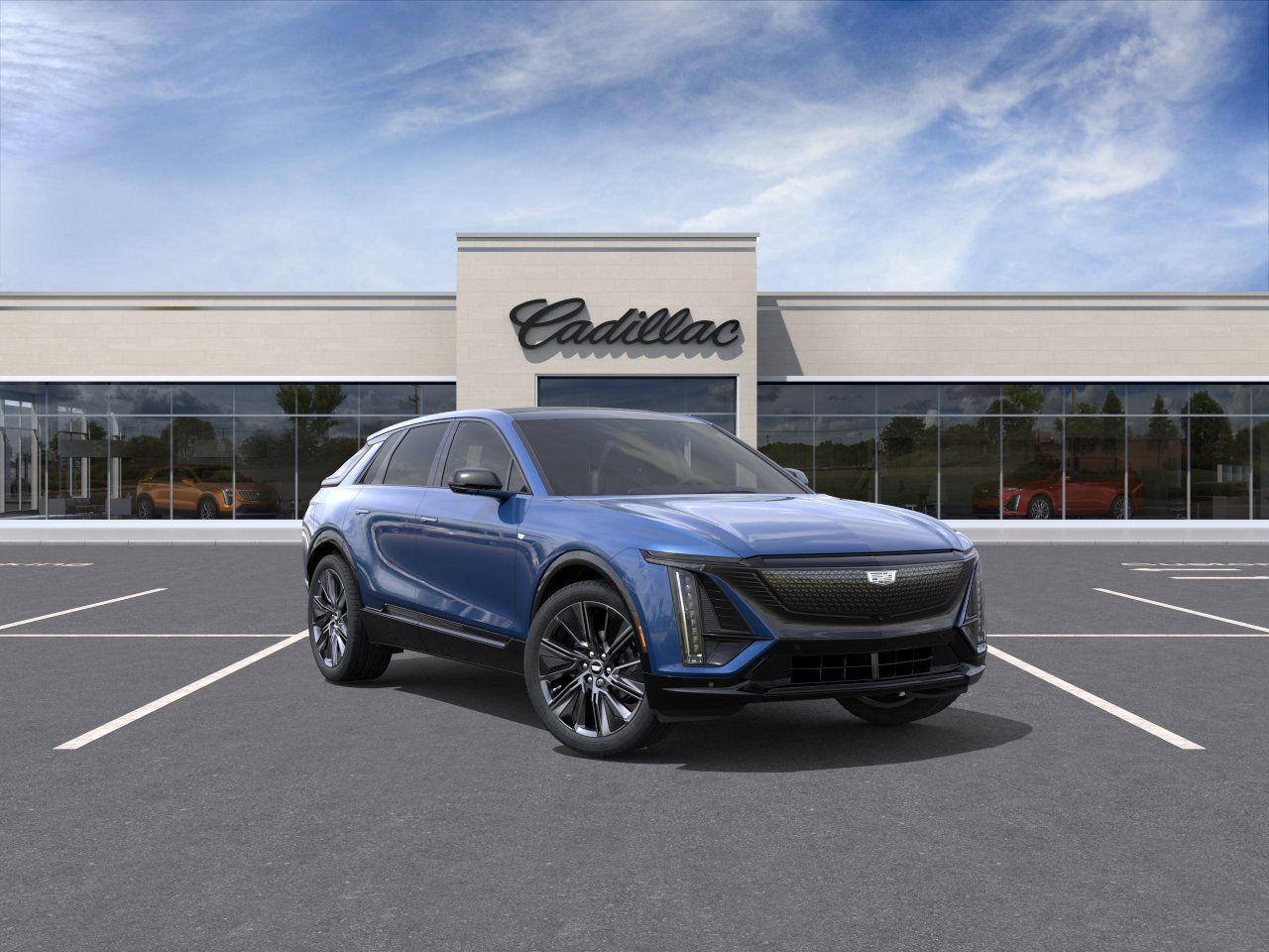 Photo view of 2026 Cadillac LYRIQ in Blue