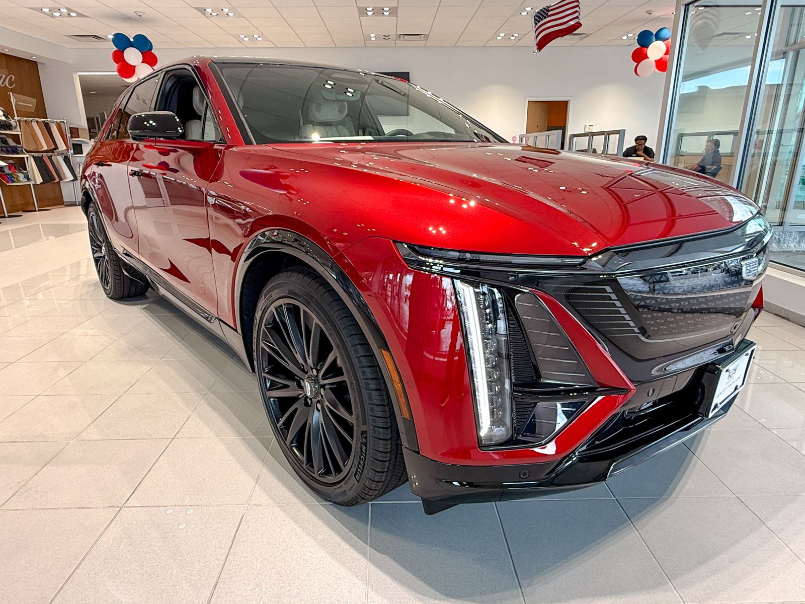 Photo view of 2026 Cadillac LYRIQ in Red