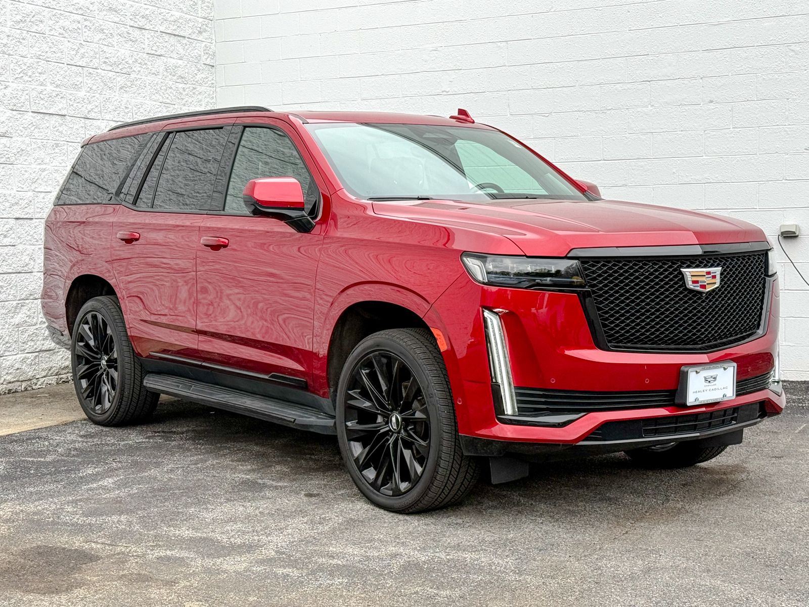 Photo view of 2023 Cadillac Escalade in Red