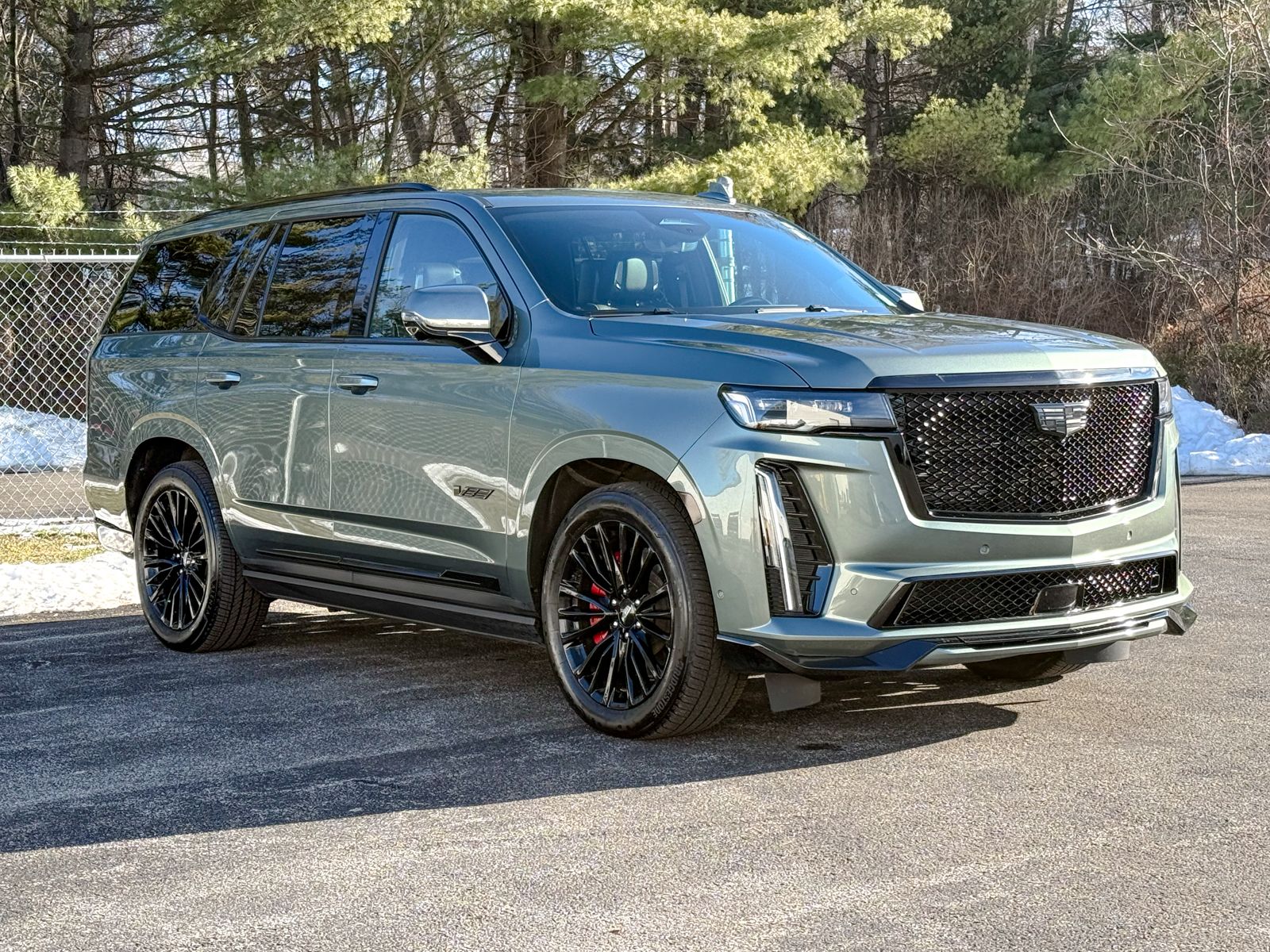 Photo view of 2023 Cadillac Escalade in Green