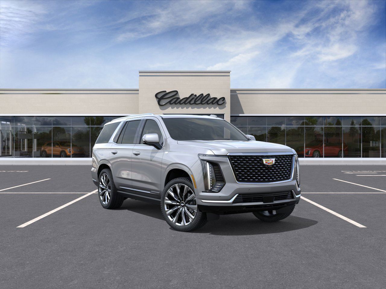 Photo view of 2026 Cadillac Escalade in Gray