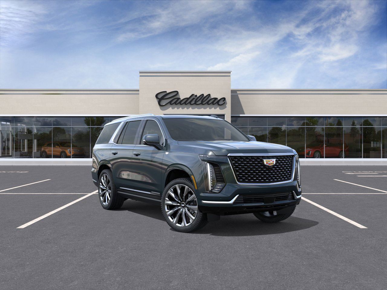 Photo view of 2026 Cadillac Escalade in Gray