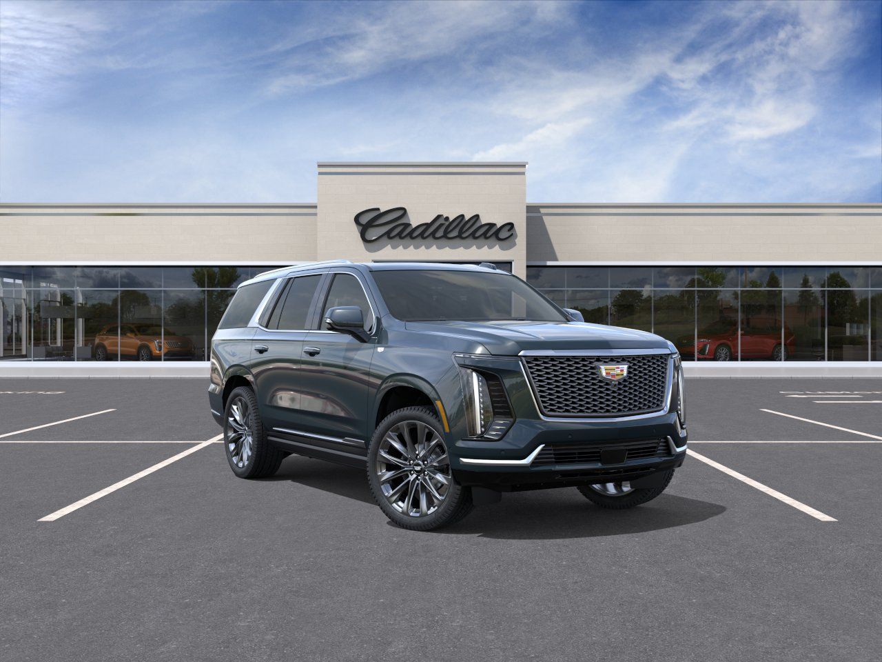 Photo view of 2026 Cadillac Escalade in Gray