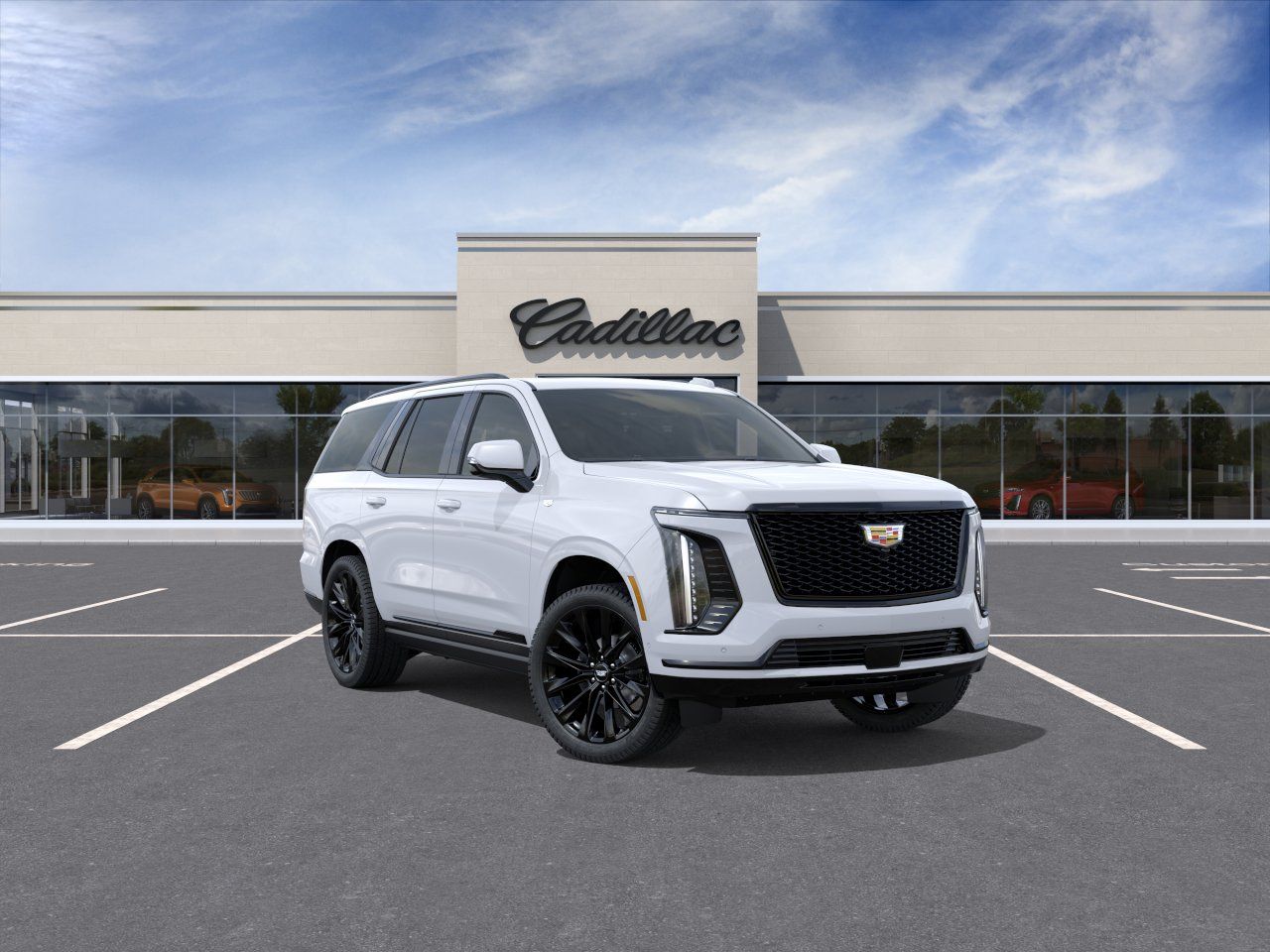 Photo view of 2026 Cadillac Escalade in White