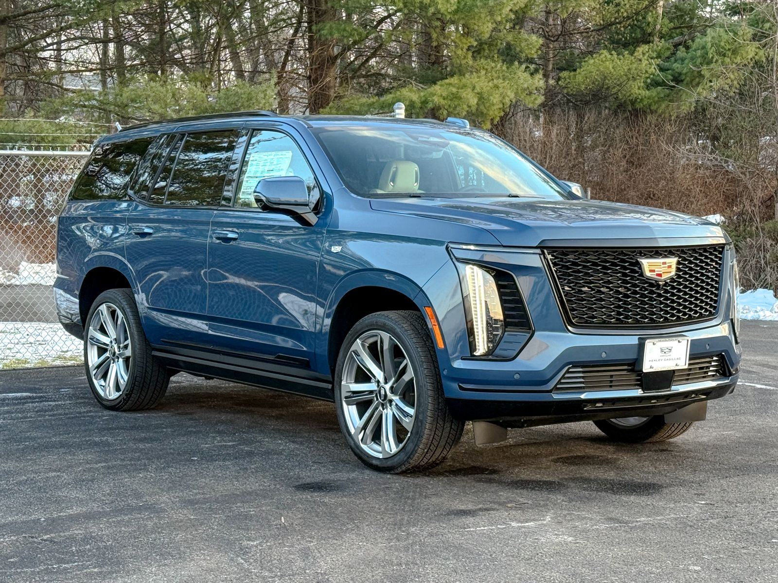 Photo view of 2026 Cadillac Escalade in Blue