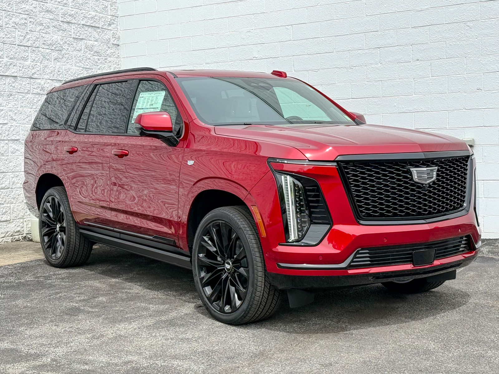Photo view of 2026 Cadillac Escalade in Red