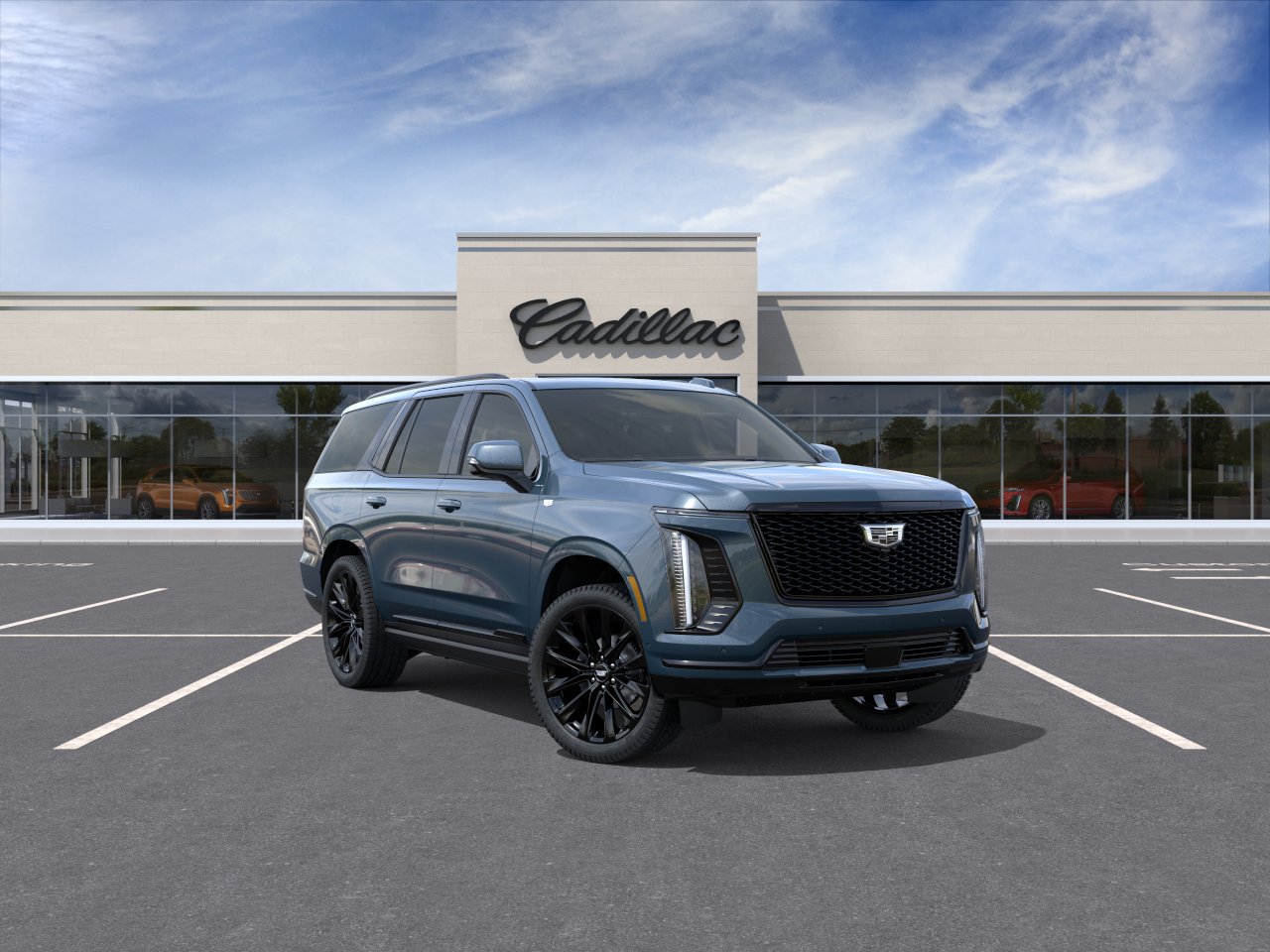 Photo view of 2027 Cadillac Escalade in Blue