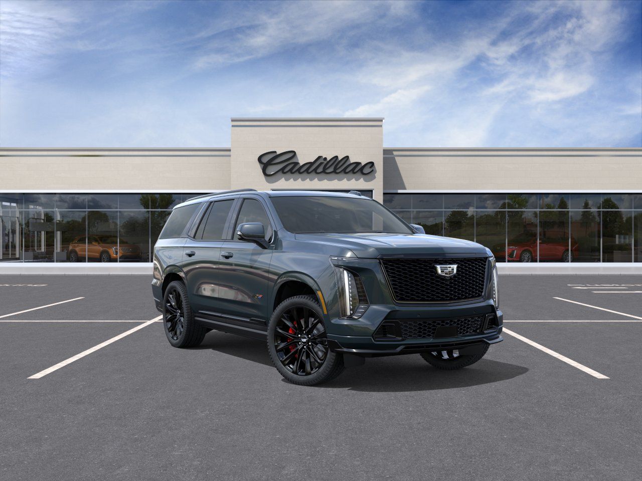 Photo view of 2026 Cadillac Escalade in Blue