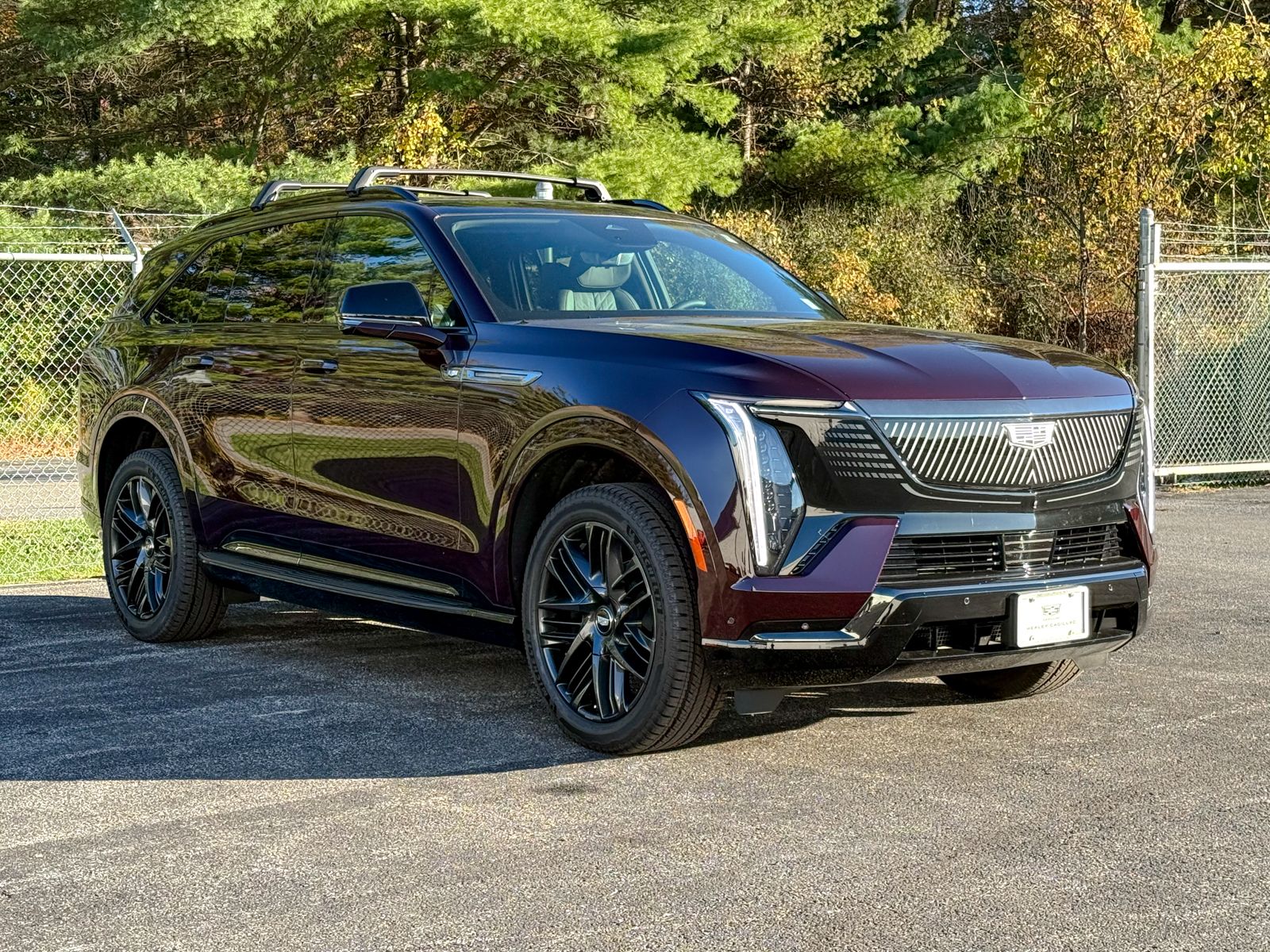 Photo view of 2025 Cadillac Escalade IQ in Red