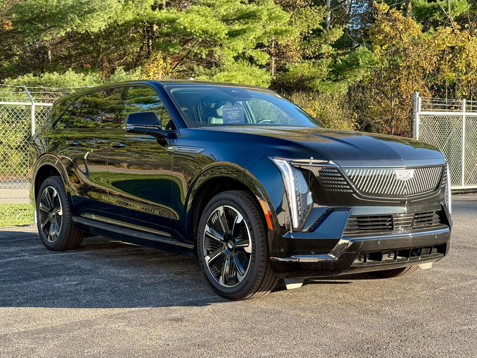 Photo view of 2025 Cadillac Escalade IQ in Black