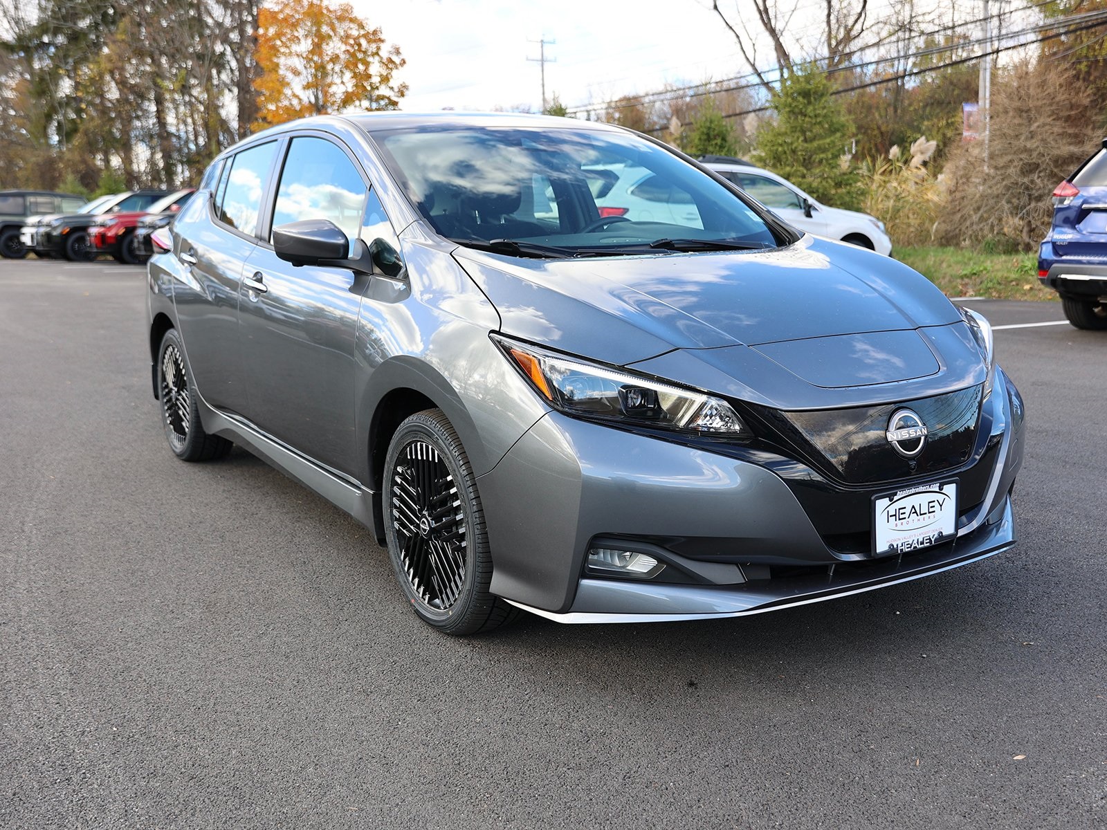 Photo view of 2023 Nissan LEAF in Gray
