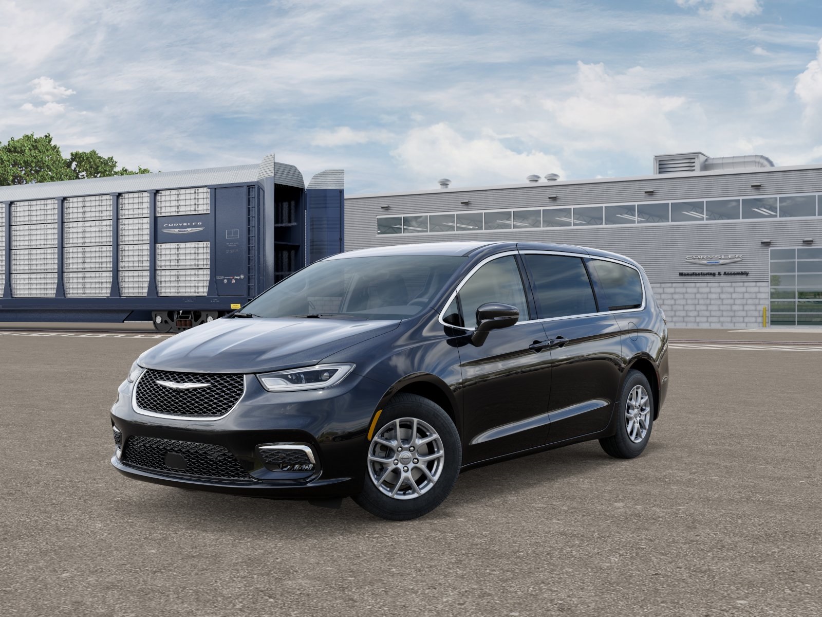 Photo view of 2026 Chrysler Pacifica in Black