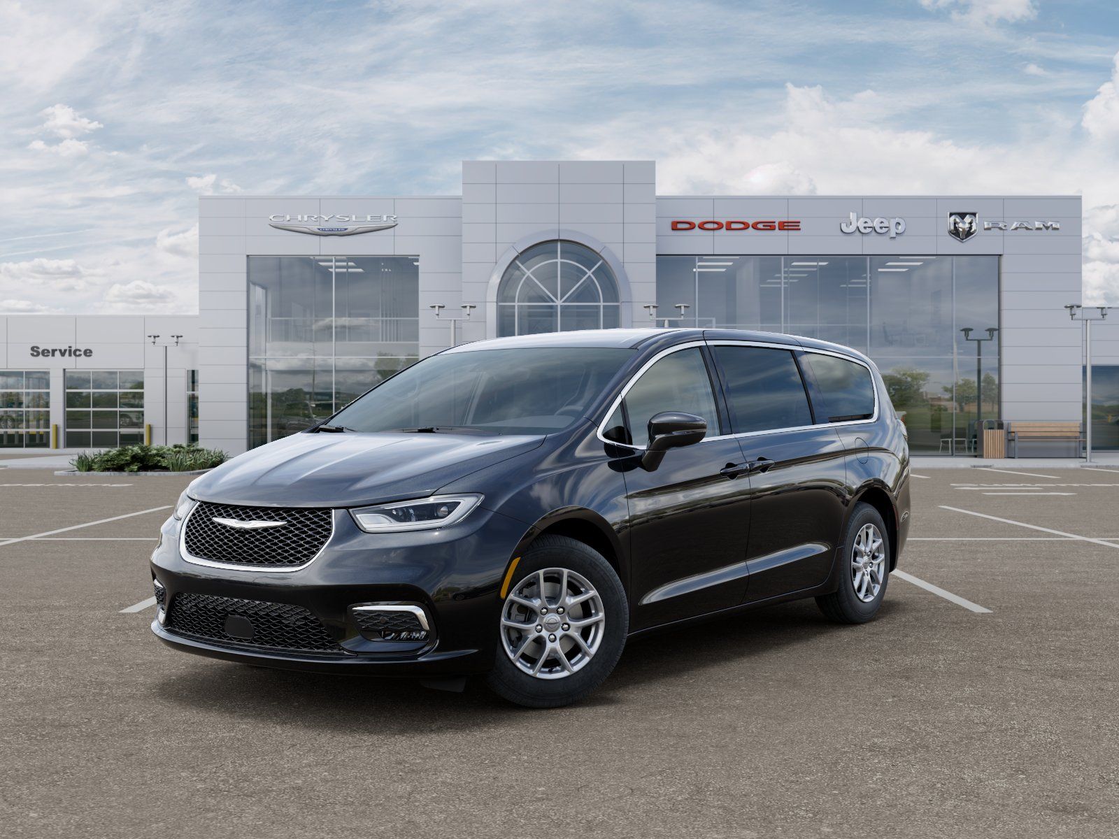 Photo view of 2026 Chrysler Pacifica in Black