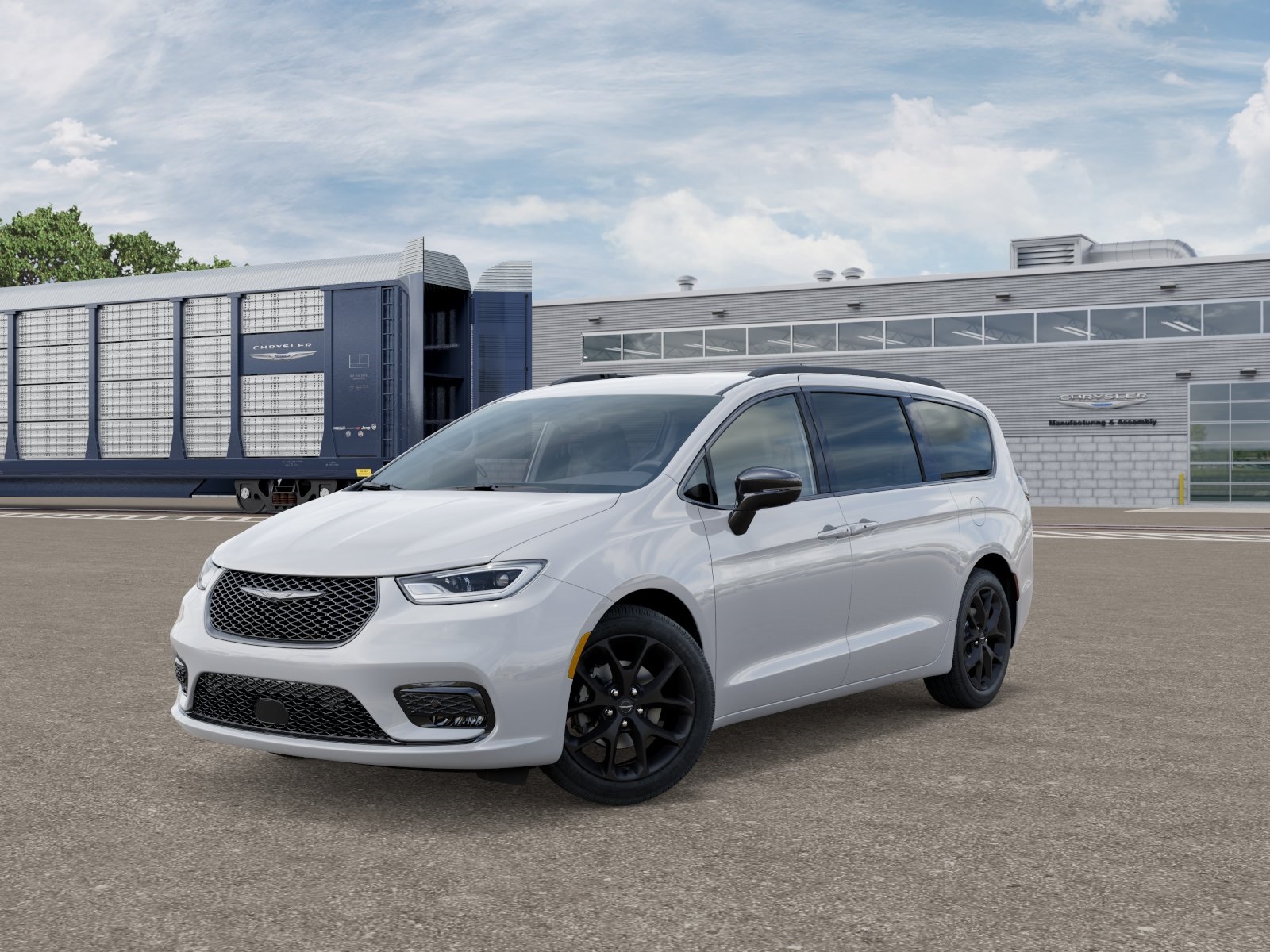 Photo view of 2026 Chrysler Pacifica in White