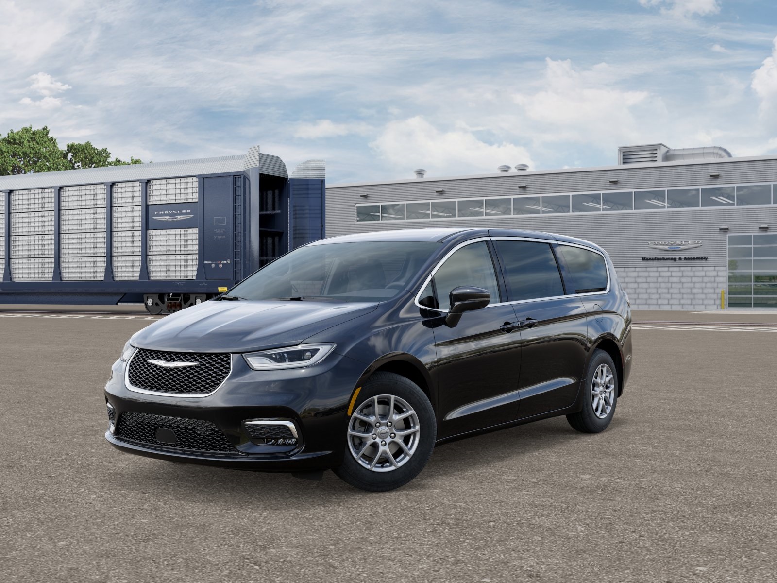 Photo view of 2026 Chrysler Pacifica in Black