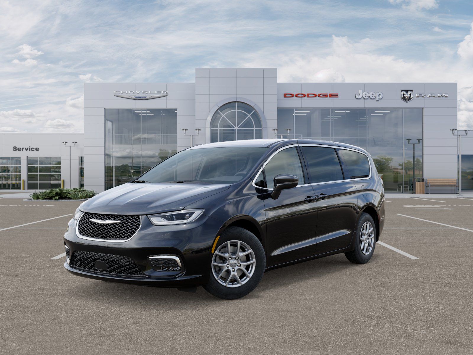 Photo view of 2026 Chrysler Pacifica in Black