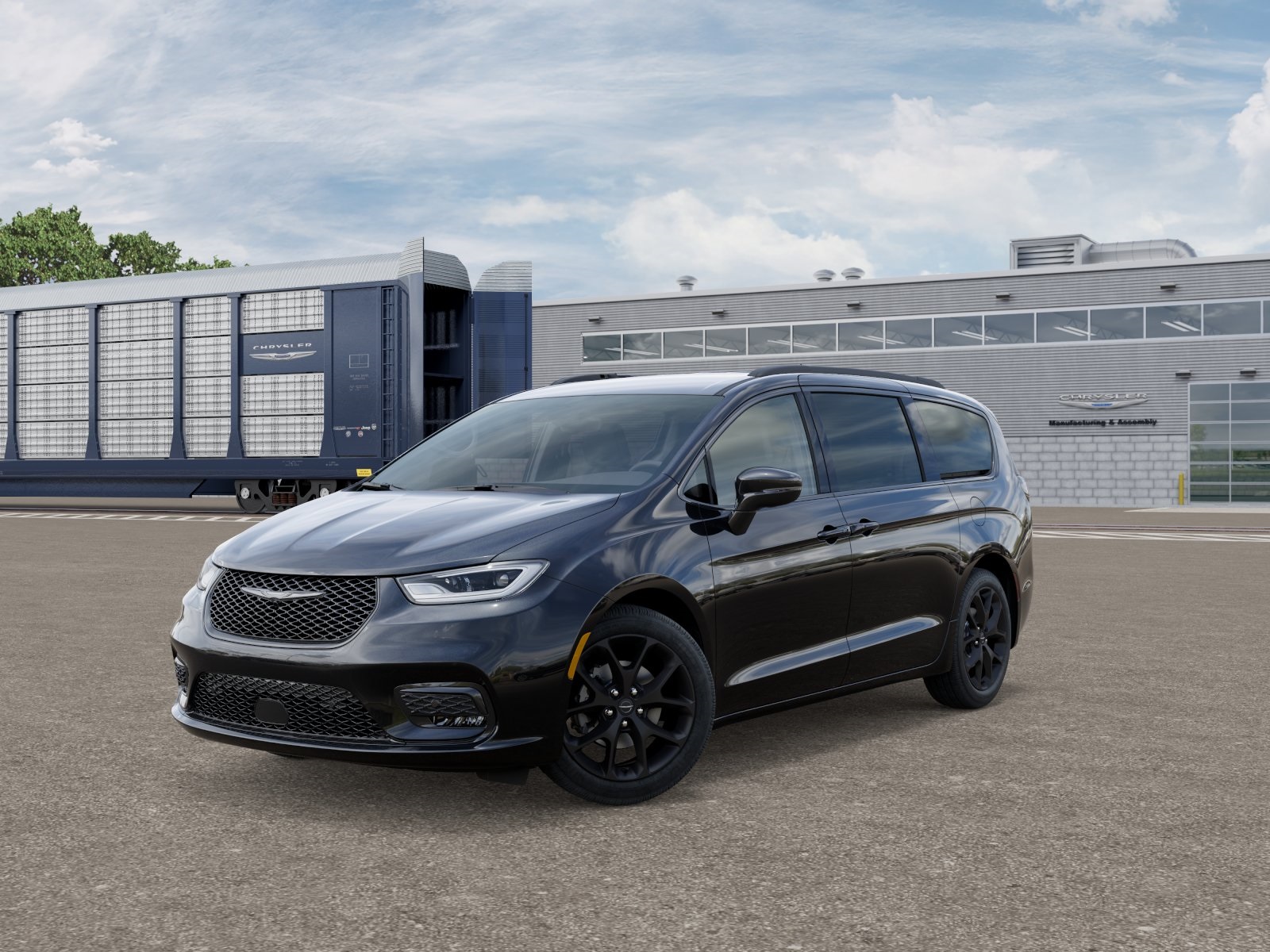 Photo view of 2026 Chrysler Pacifica in Black