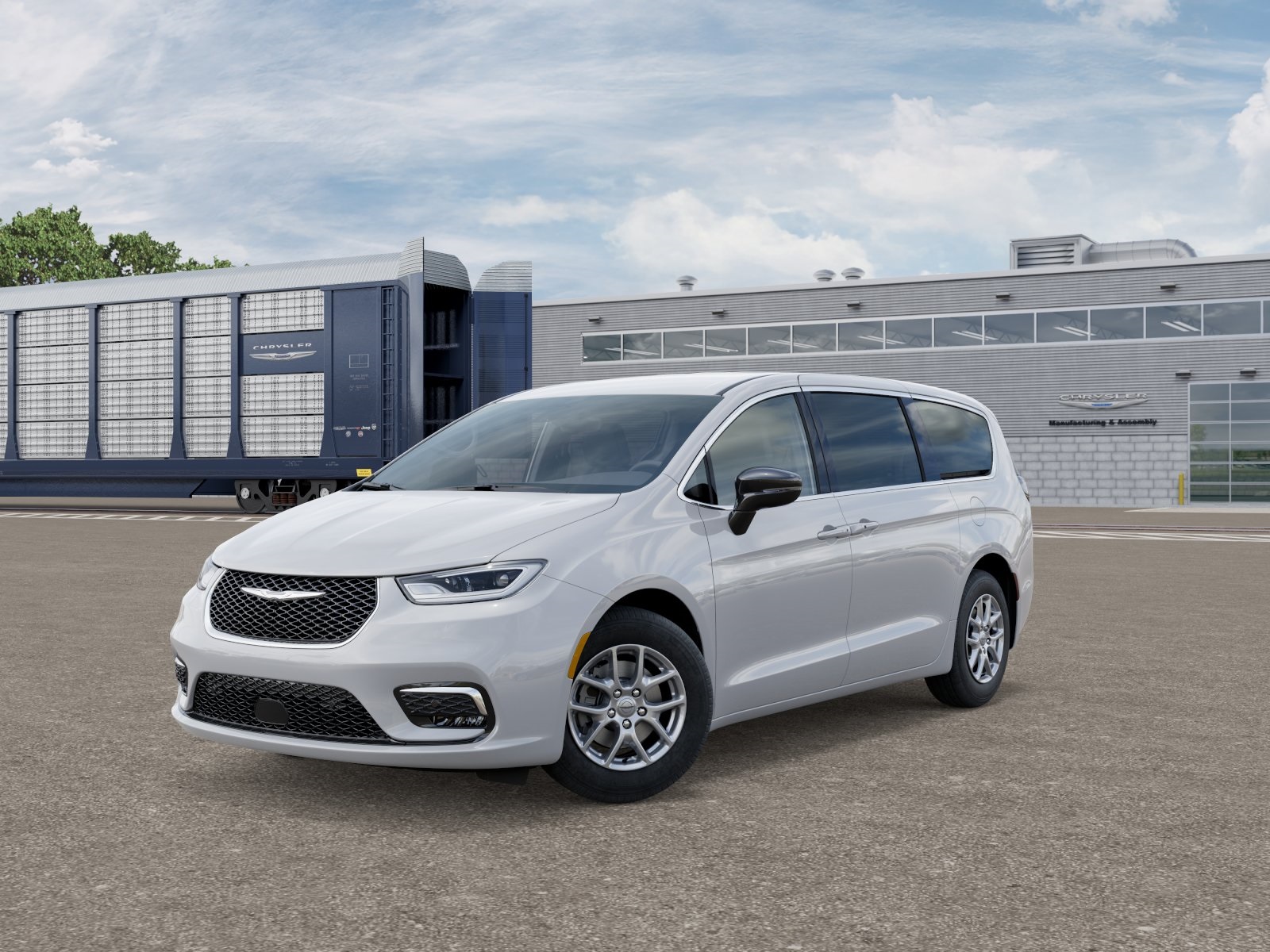 Photo view of 2026 Chrysler Pacifica in White