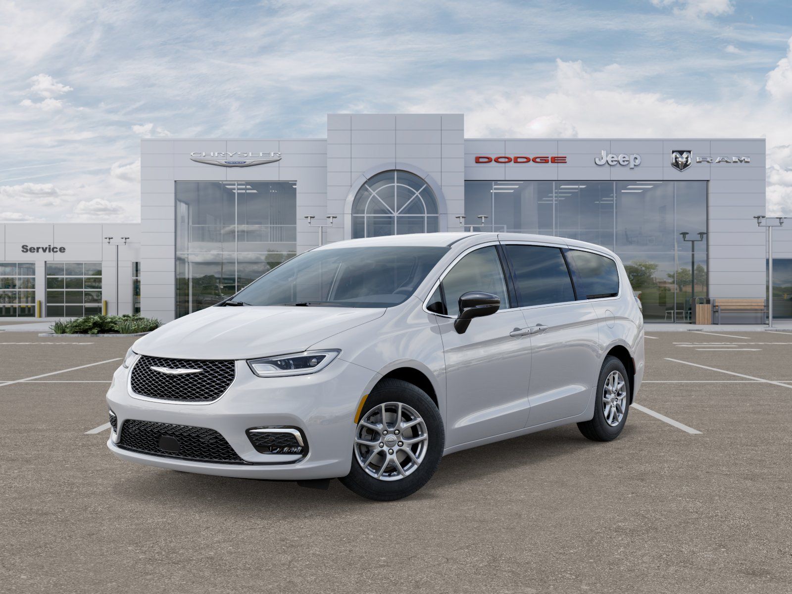 Photo view of 2026 Chrysler Pacifica in White