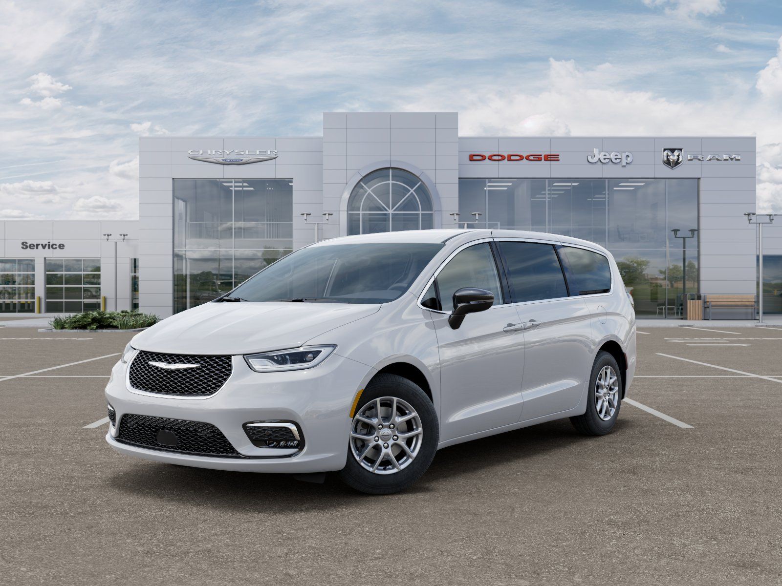 Photo view of 2026 Chrysler Pacifica in White