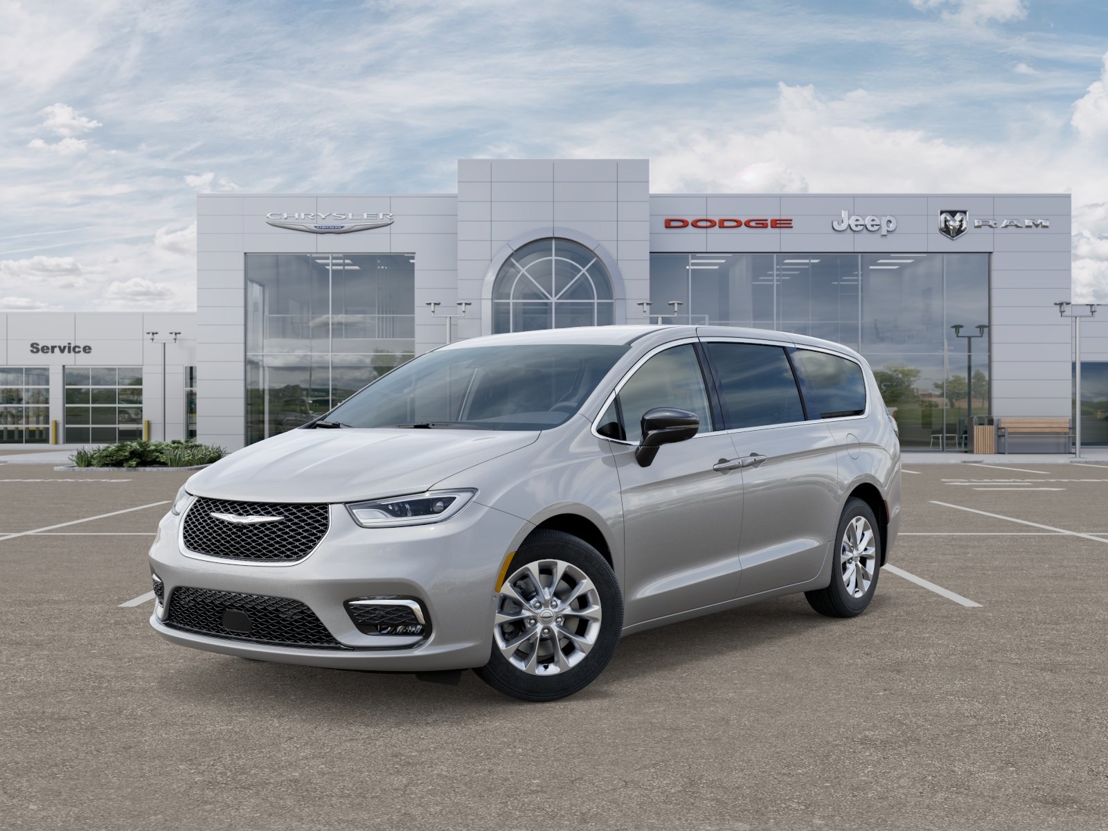 Photo view of 2026 Chrysler Pacifica in Silver