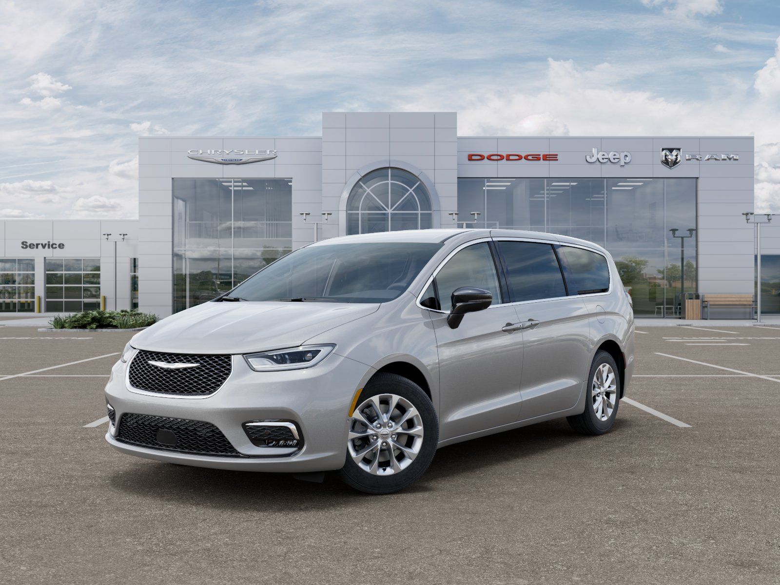 Photo view of 2026 Chrysler Pacifica in Silver
