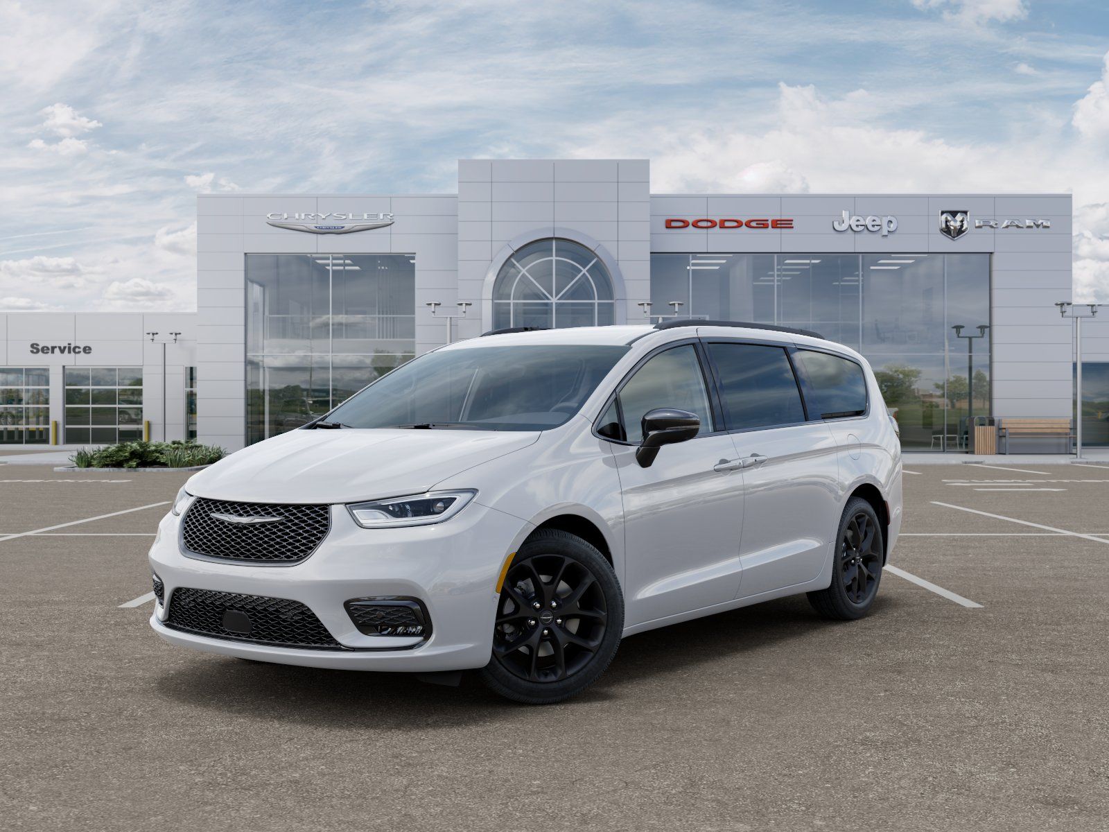 Photo view of 2026 Chrysler Pacifica in White