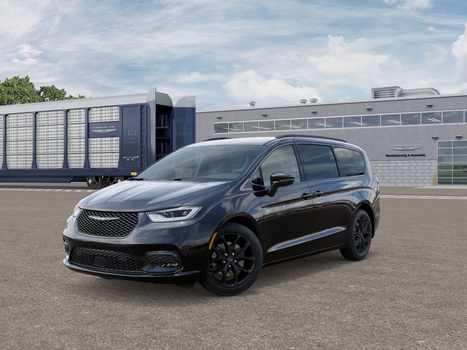 Photo view of 2026 Chrysler Pacifica in Black