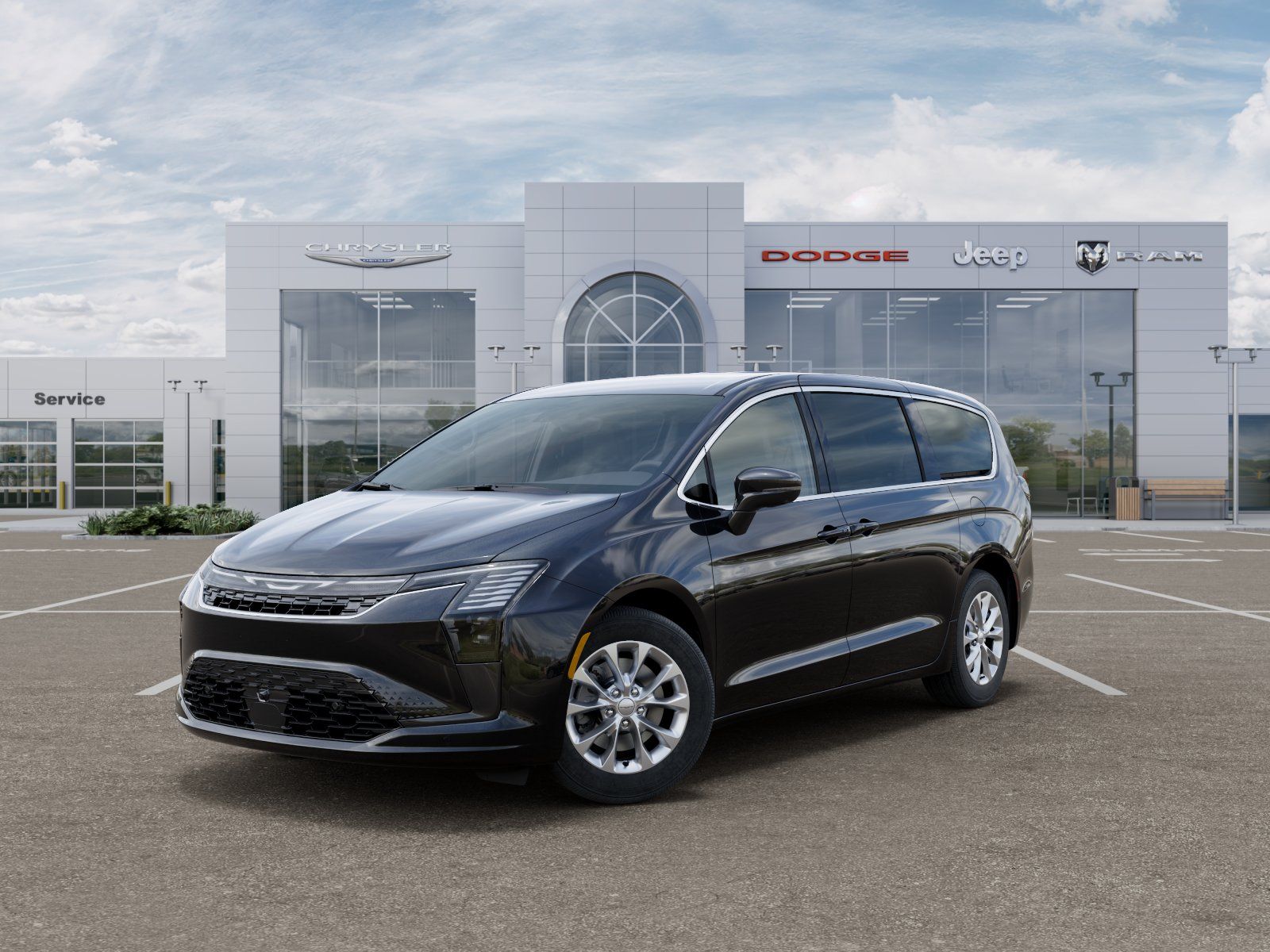 Photo view of 2027 Chrysler Pacifica in Black