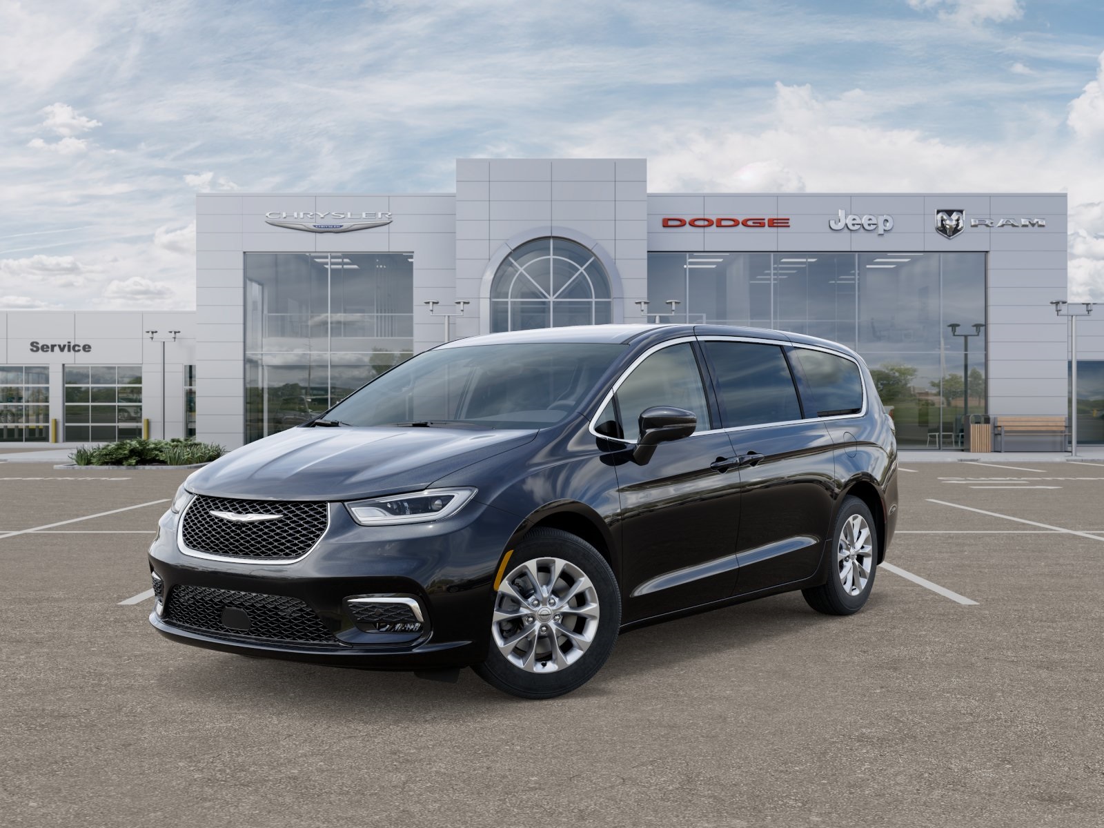 Photo view of 2026 Chrysler Pacifica in Black