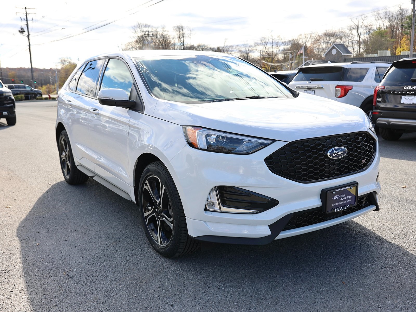 Photo view of 2022 Ford Edge in White