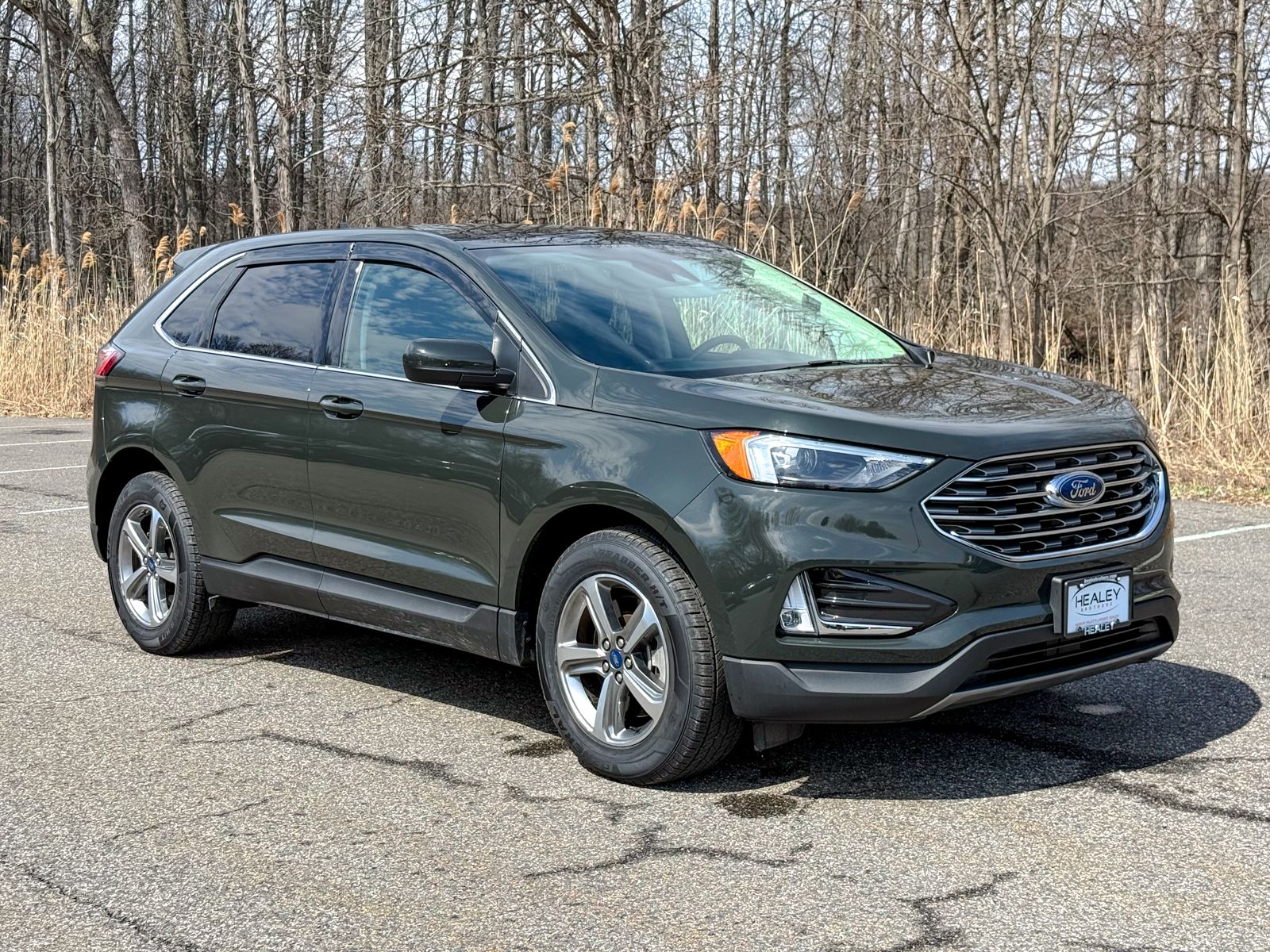 Photo view of 2022 Ford Edge in Green