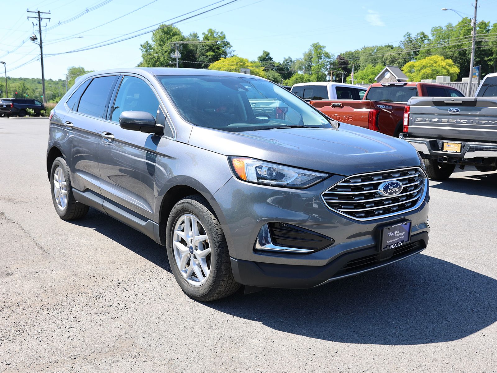 Photo view of 2022 Ford Edge in Gray
