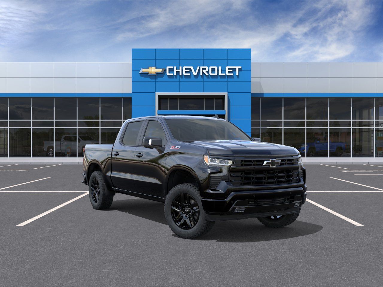 Photo view of 2026 Chevrolet Silverado 1500 in Black