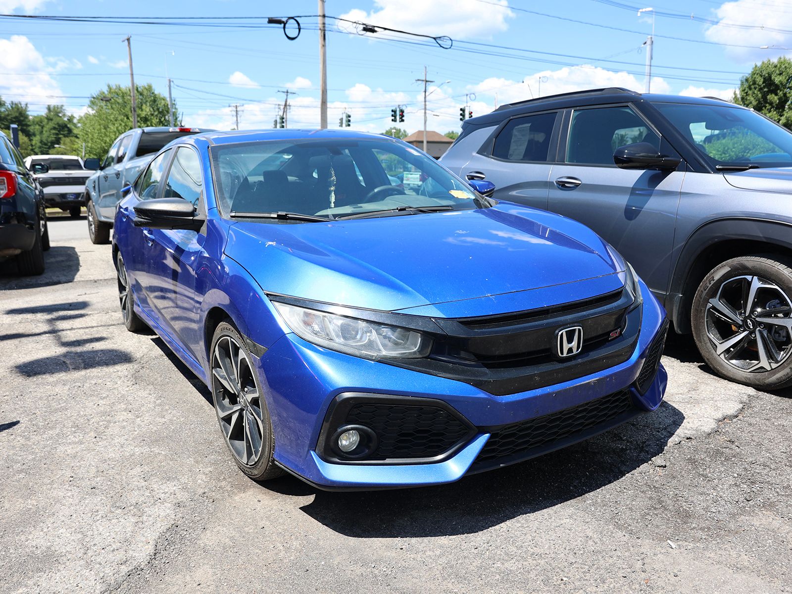 Photo view of 2017 Honda Civic Sedan in Blue
